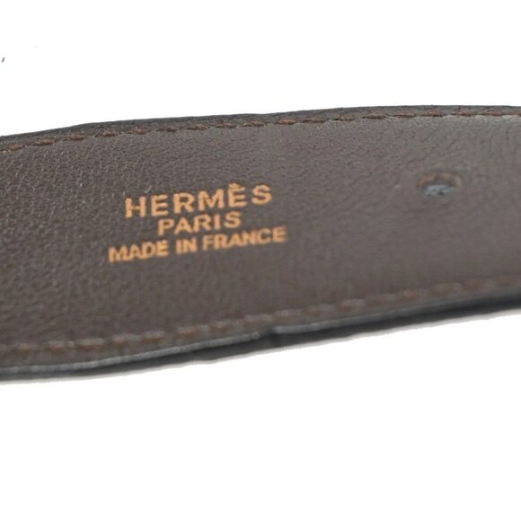 HERMES H Logo Constance Reversible Buckle Belt Leather - Picture 16 of 16